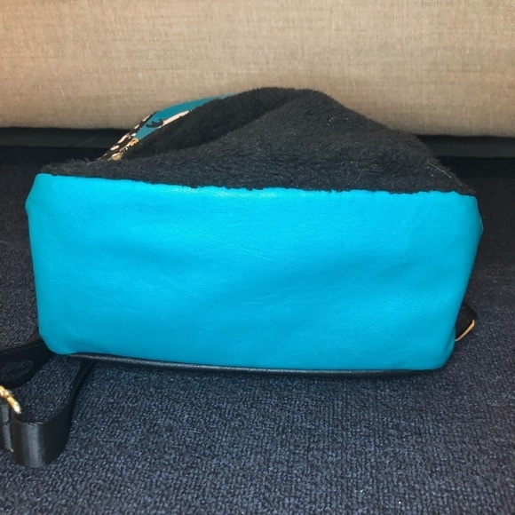 Betsey Johnson Blue & Black Mini Backpack main image 12